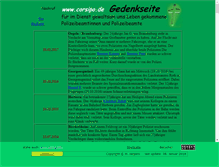 Tablet Screenshot of corsipo.de